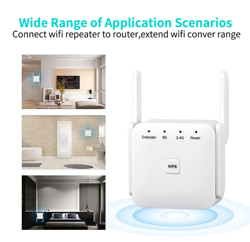 Wi-Fi Repeater and Range Extender